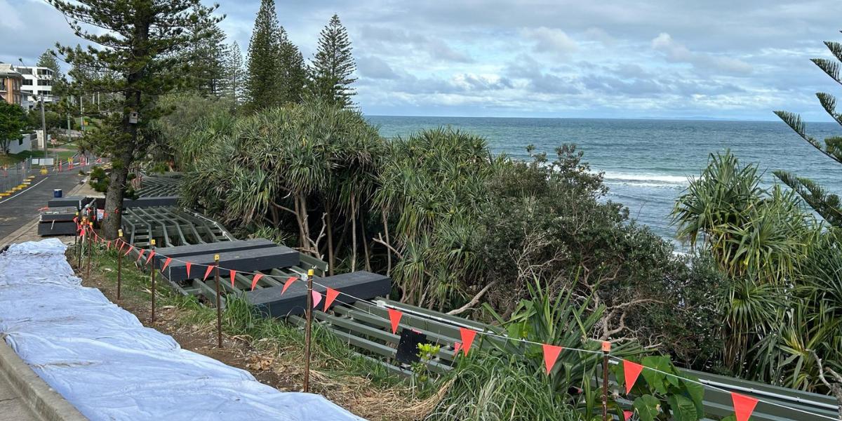 Installing Boardwalk Caloundra - Wagners