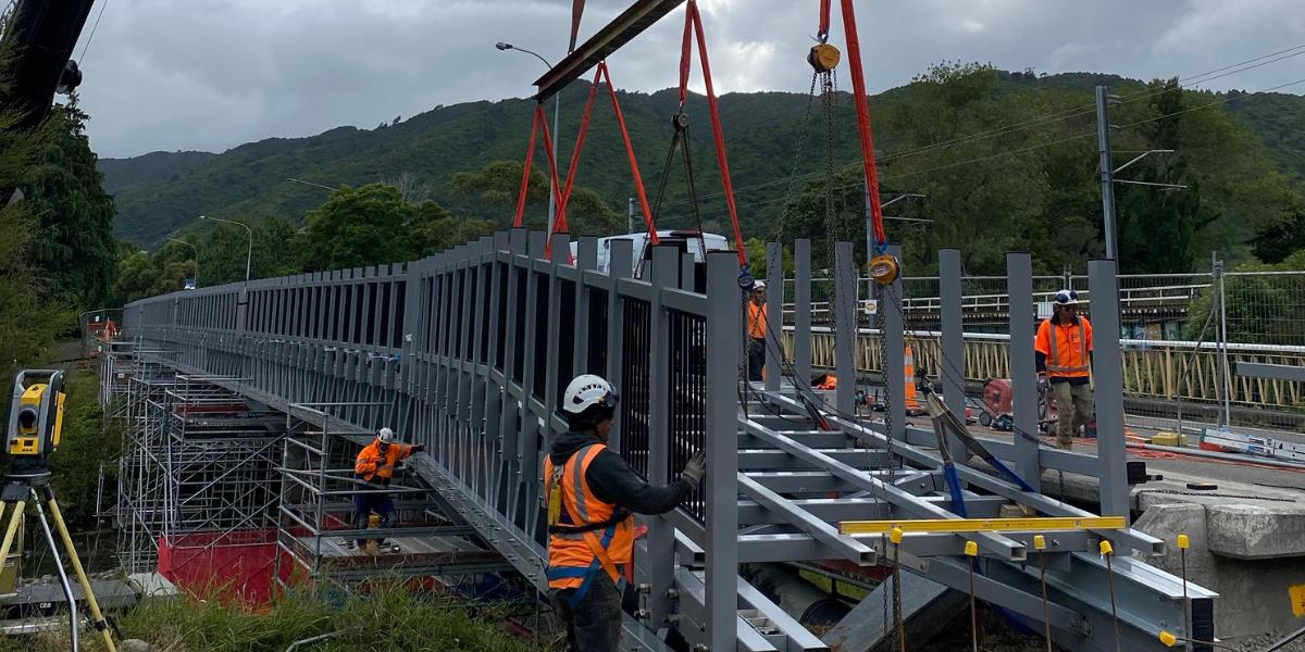 Waikanae Bridge New Zealand - Wagners