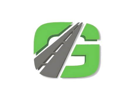 Simple Charcoal Silhouette Road Travel Tours Logo - Wagners