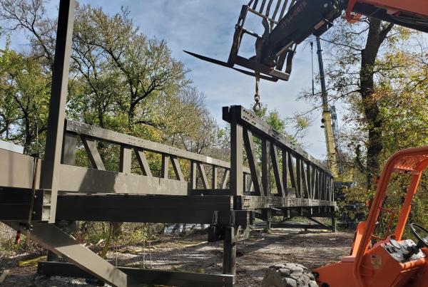 Construction pedestrian walkway - Wagners