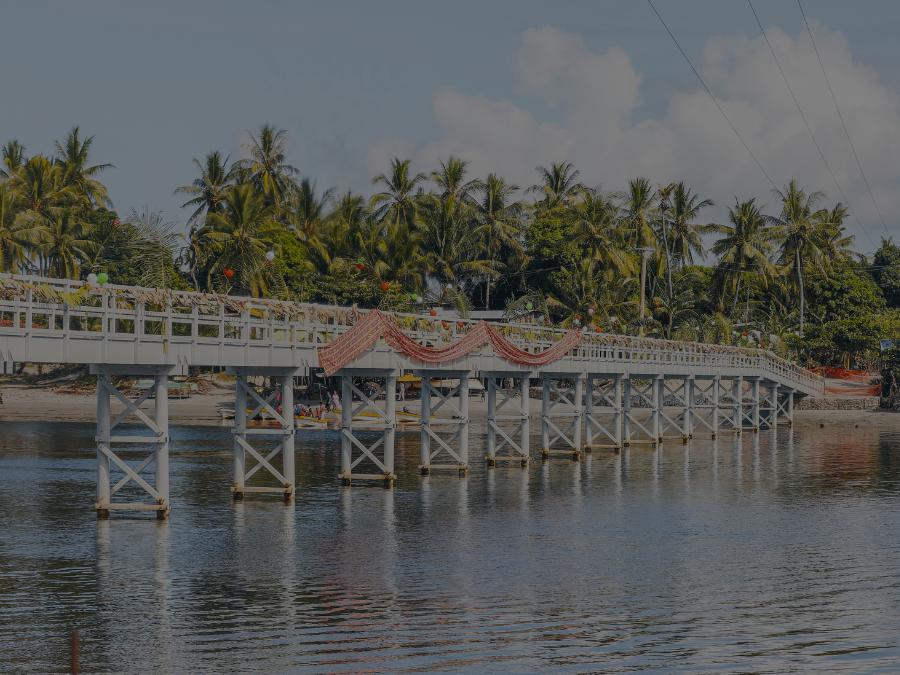Modern building material reconnects traditional island village